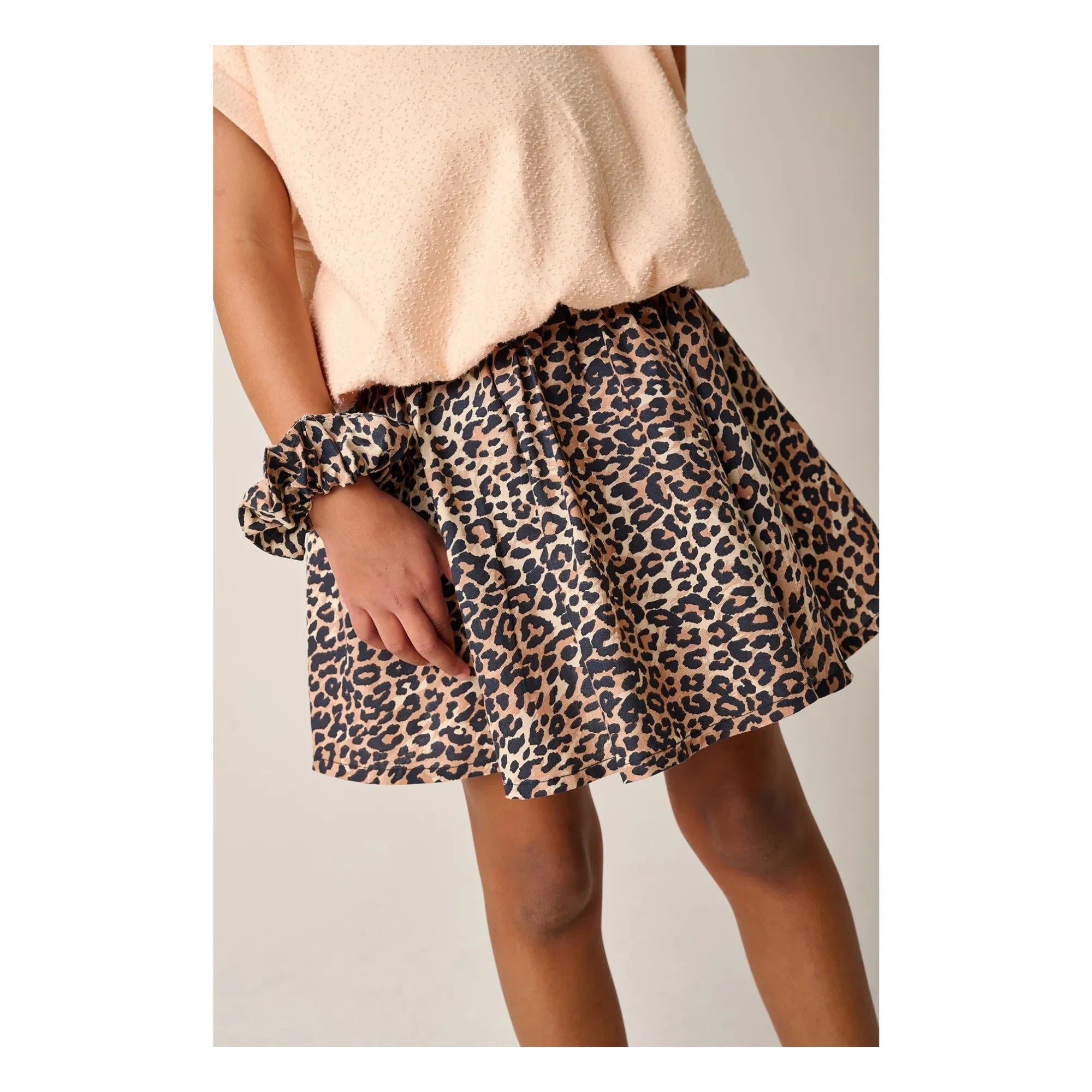 Tumble N'Dry - Cocomere Leopar Etek | Kahverengi