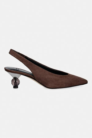 Weekend Max Mara Zapatos de tacón grueso de ante