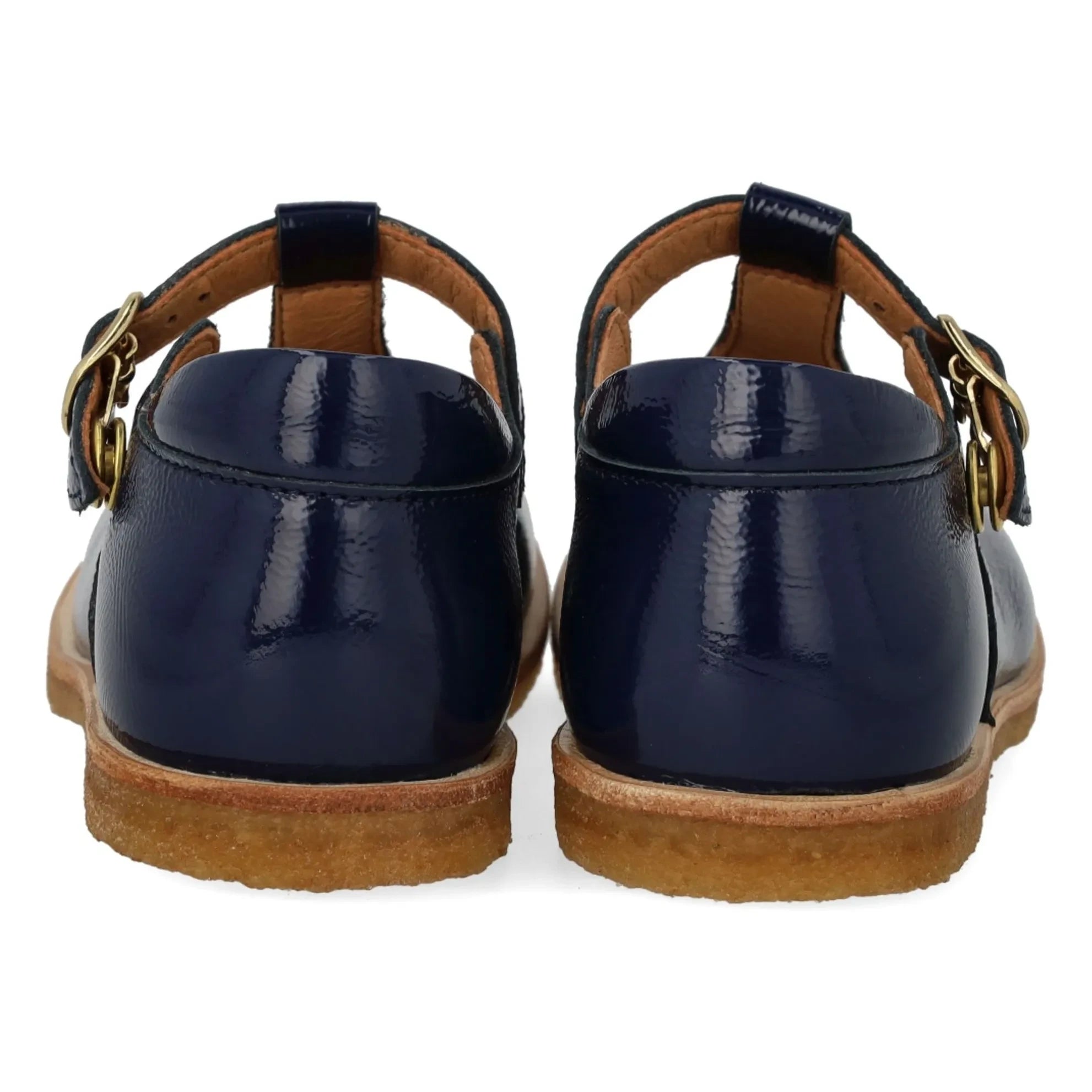 Angulus - Marineblau Lackleder Babys