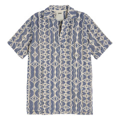OAS - Vestido polo de ganchillo Arko Nuri | Azul