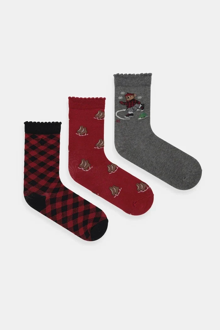 Polo Ralph Lauren Çocuk Çorapları (3 Çift)