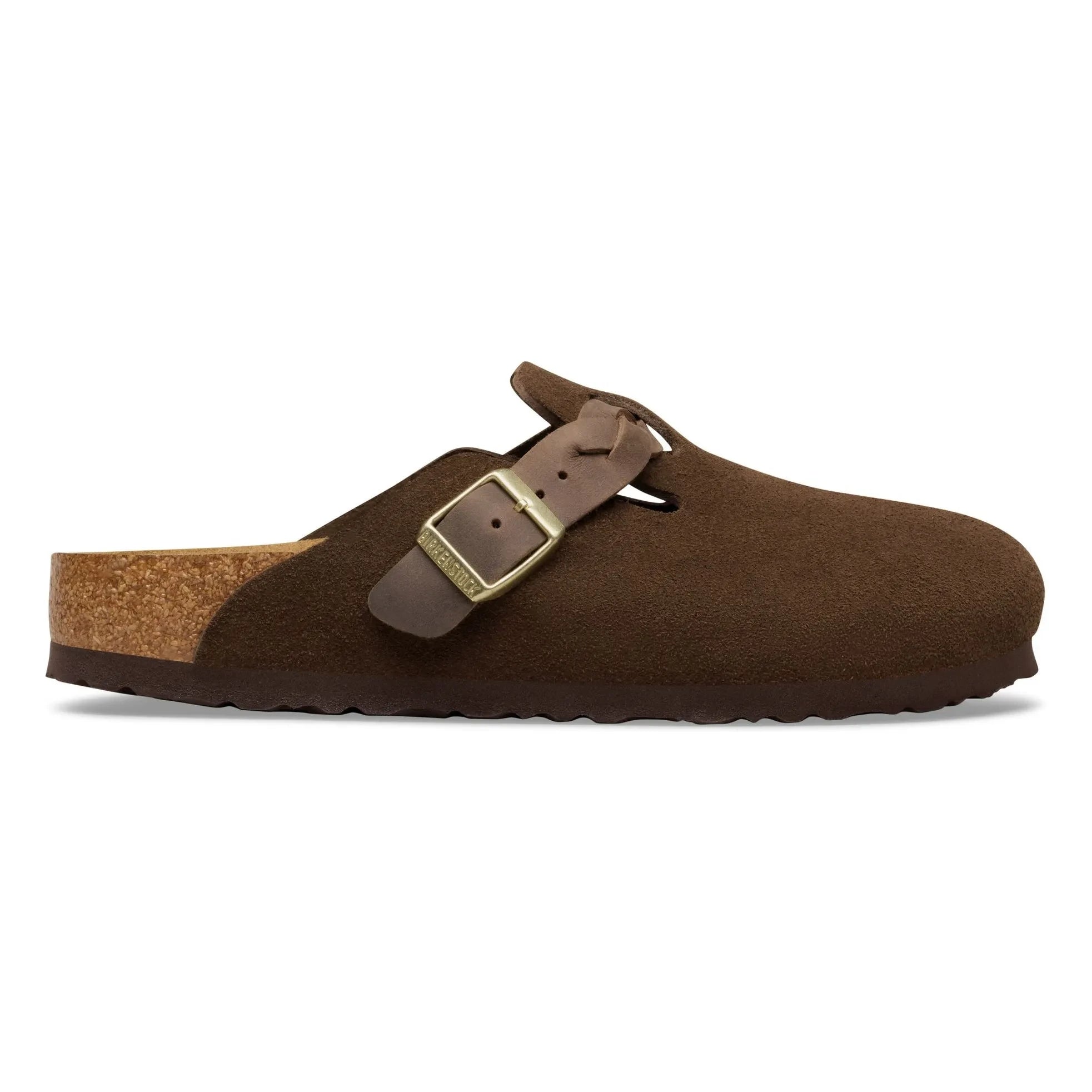 BIRKENSTOCK - Boston Örgülü Sweden terlikler | Kahverengi