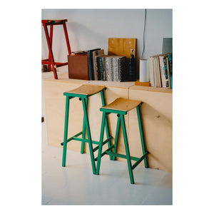 Hay - Bar taburesi 75 cm Taburete 8 | Yeşil