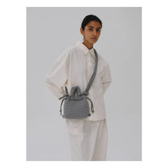 Olend - Micro Ona Soft Vichy Tasche | Schwarz