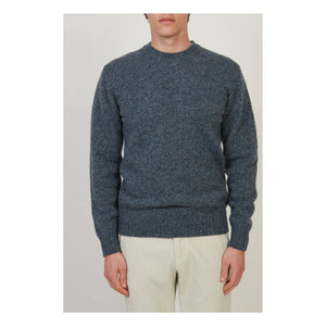 Hartford - Shetland-Sweatshirt | Indigo-Blau