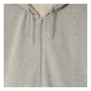 American Vintage - Kapuzen-Sweatshirt mit Reißverschluss | Grau meliert