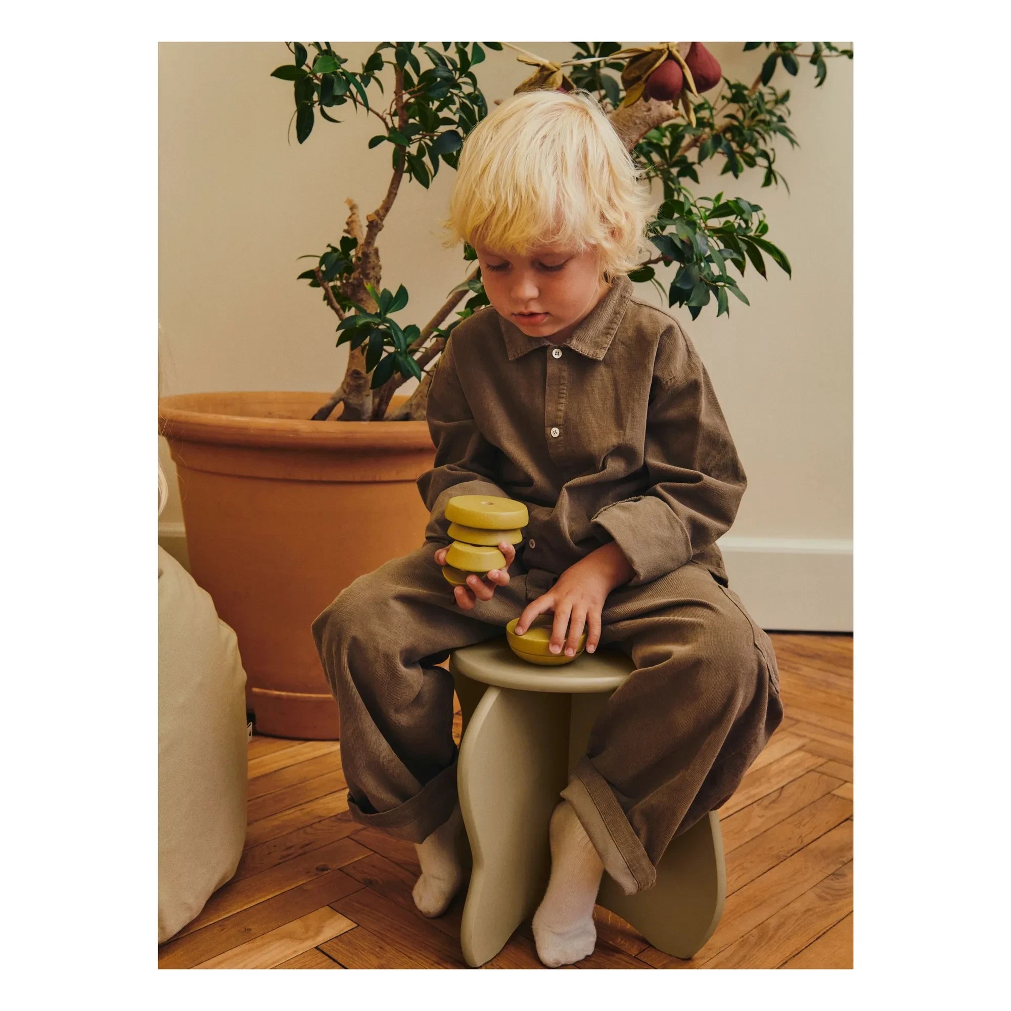 Ferm Living Kids - Üst üste dizilebilir meyveler - 2'li set