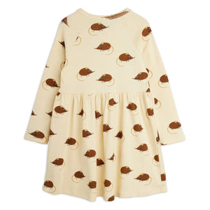 Mini Rodini - Mauskleid aus Bio-Baumwolle | Beige