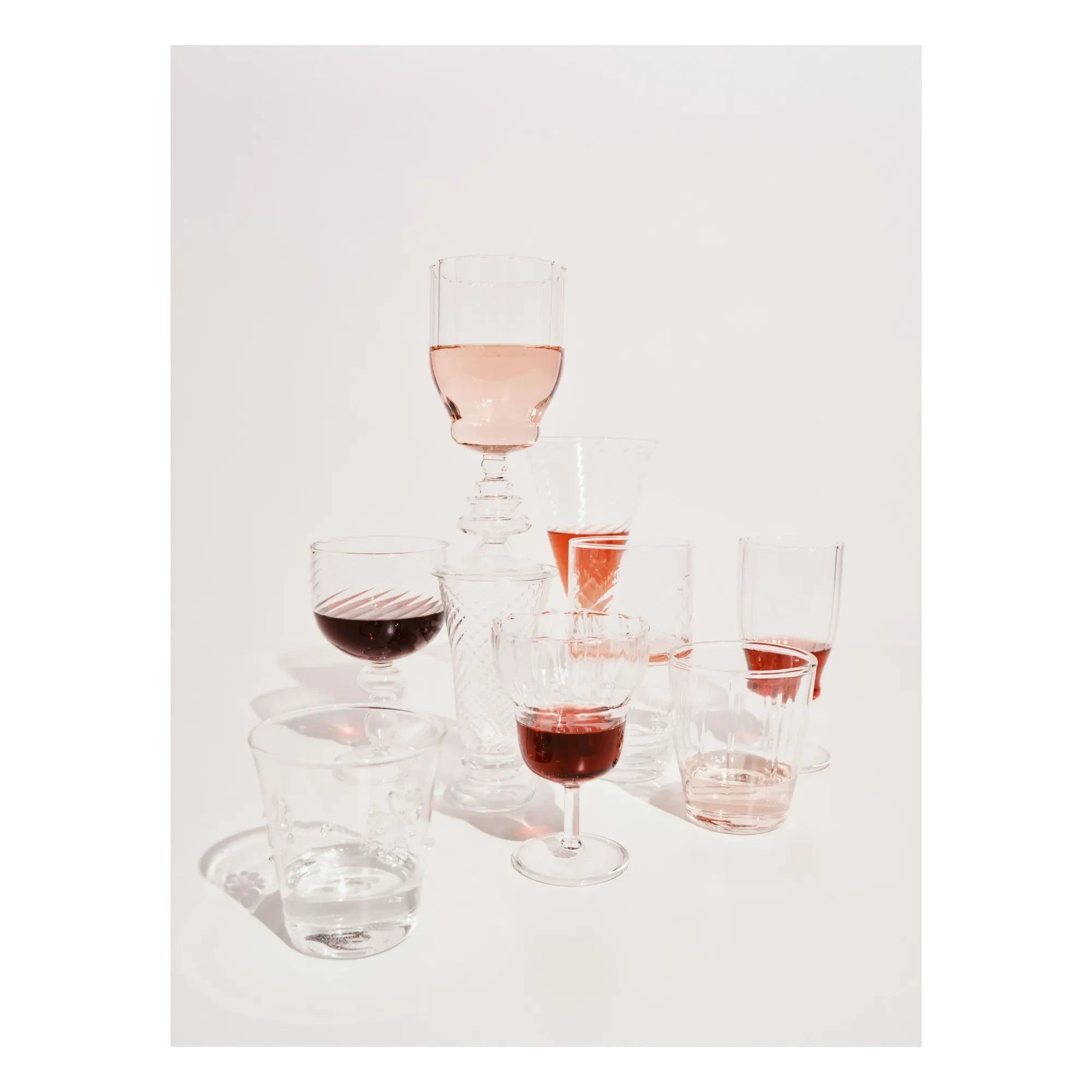 Serax - Şarap kadehleri Yam, Waww La Table - 4'lü set | Yeşil