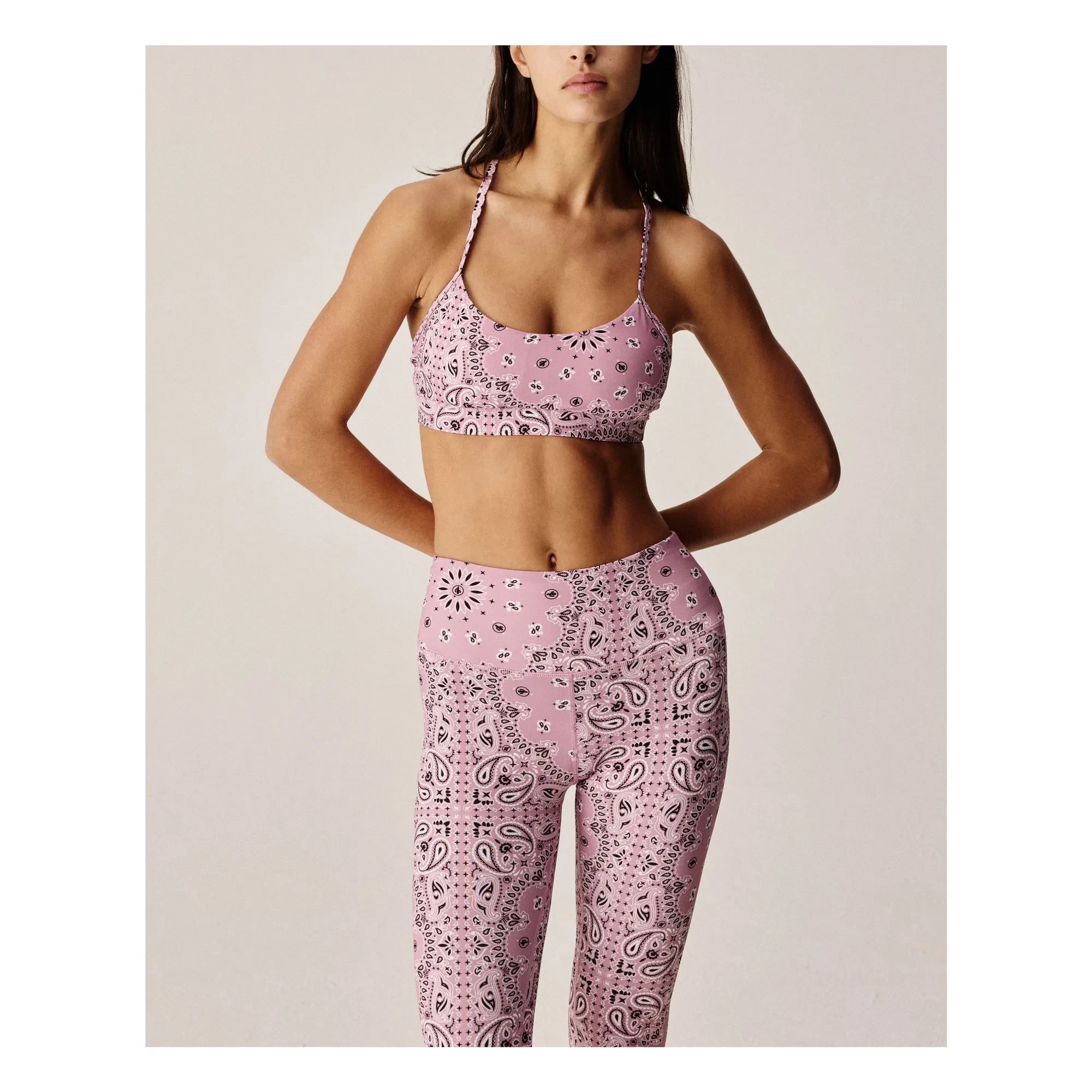 Arizona Love - Yoga Bandana Sütyen | Toz pembe