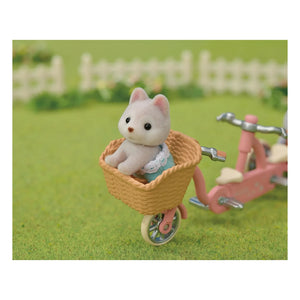 Sylvanian Families - Husky siblings and tandem