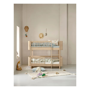 Oliver Furniture - Meşe Wood Mini+ yarı yüksek ranza | Meşe