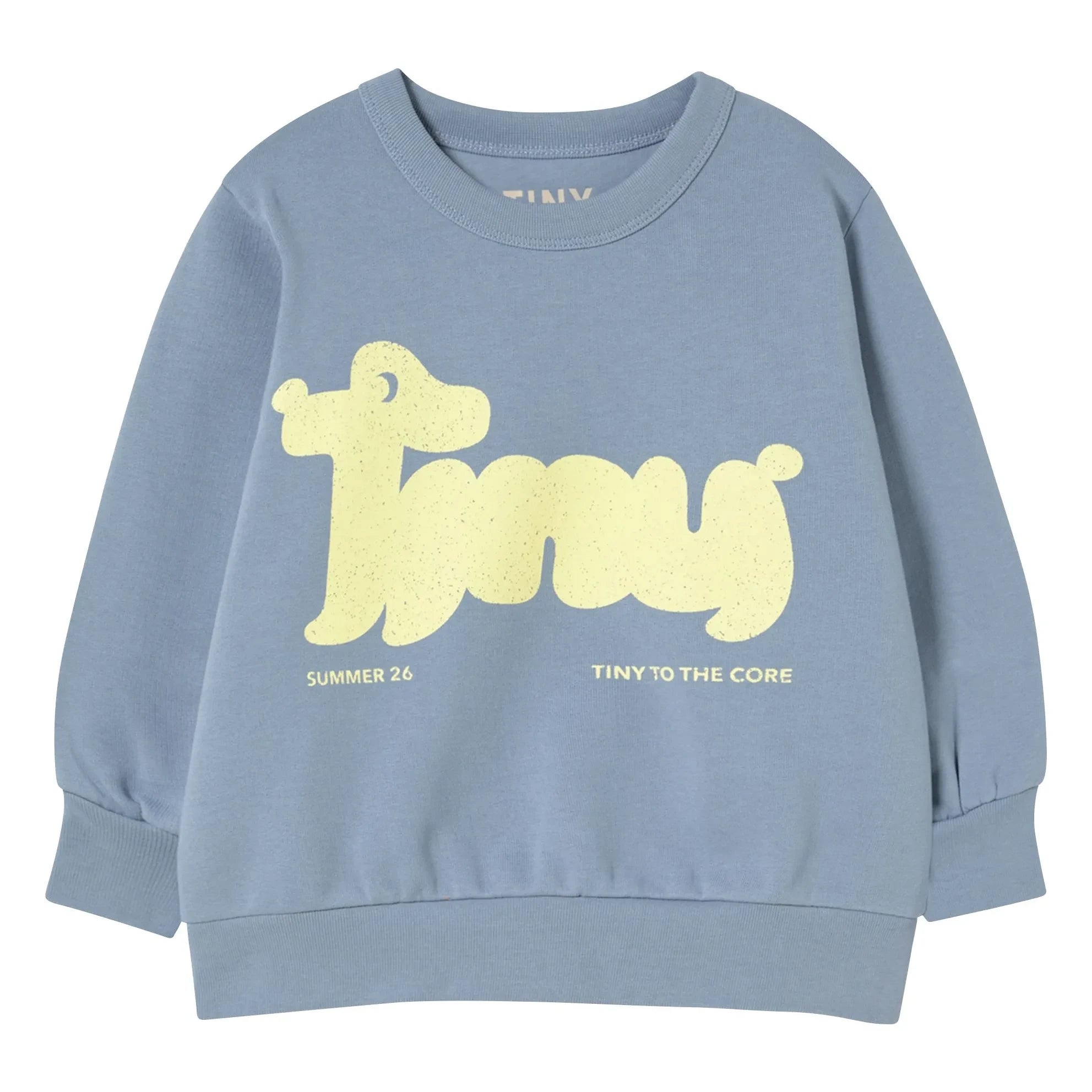 Tinycottons - Sweat Tiny Coton Bio | Gri mavi