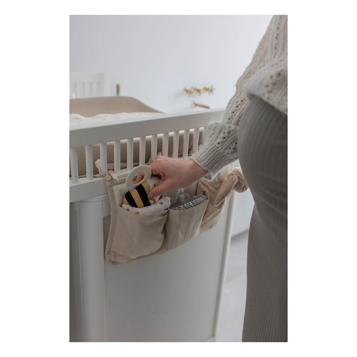 Sebra - Cesto de Almacenamiento | Beige