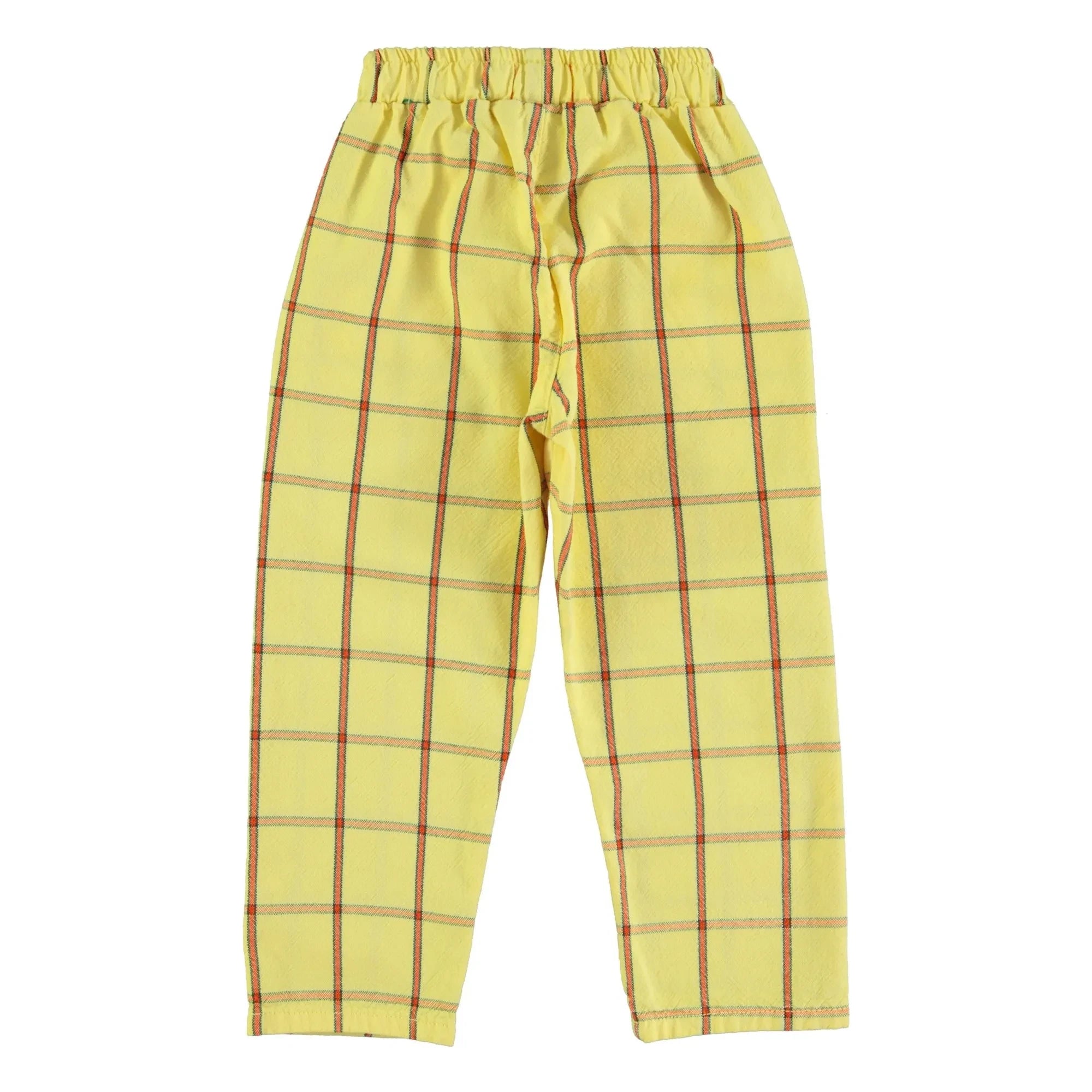 Piupiuchick - Pantalón Carreaux | Amarillo Pálido