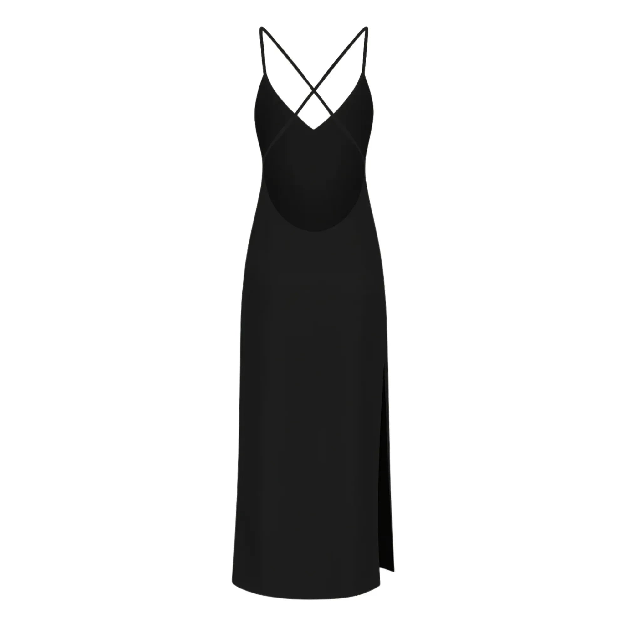 Vanessa Sposi - Slip elbise | Siyah