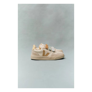 Veja - Zapatillas Veja x Bonpoint Small V-90 Deri O.T. Scratch | Gris
