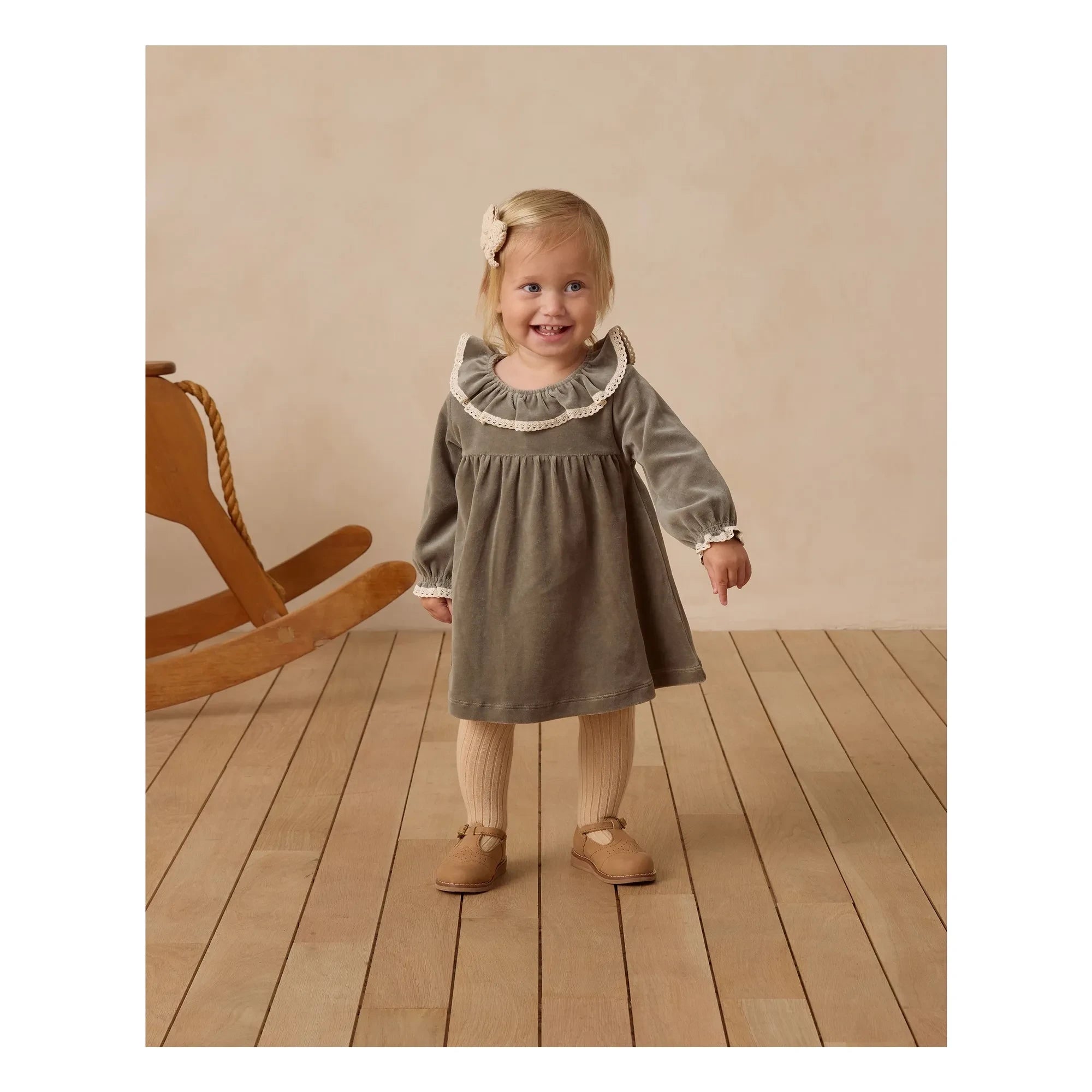 Quincy Mae - Barrette Knot Clip | Ecru