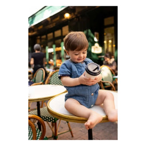 Apaches - Dadi Chambray mono | Azul
