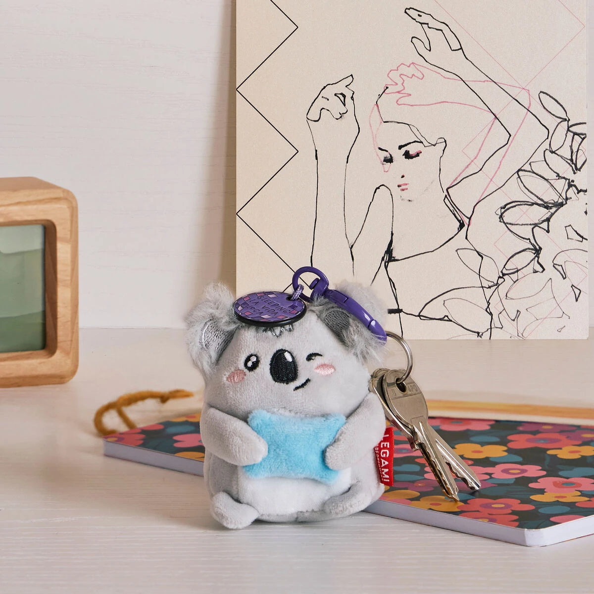Legami - Llavero de Peluche de Koala - ¡Súper Suave y Pequeño!
