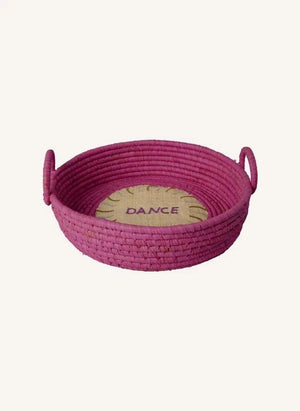 Rice - "Dance" Rafia Saklama Sepeti | Pembe