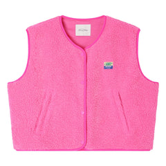 American Vintage - Chaleco sin mangas Hoktown | Rosa fluorescente