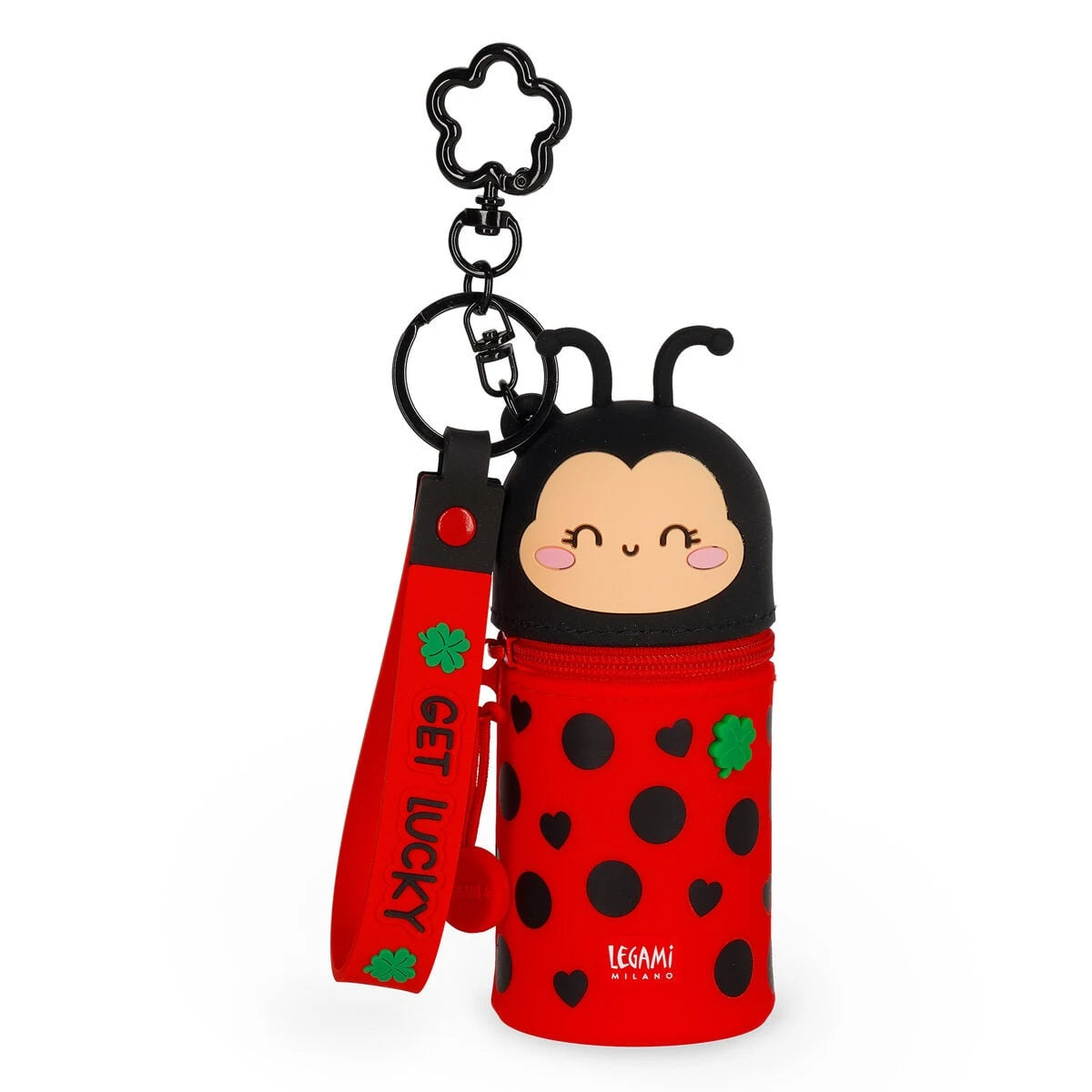 Legami - Uğurböceği Bozuk Para Cüzdanı Anahtarlıklı - Mini Kawaii