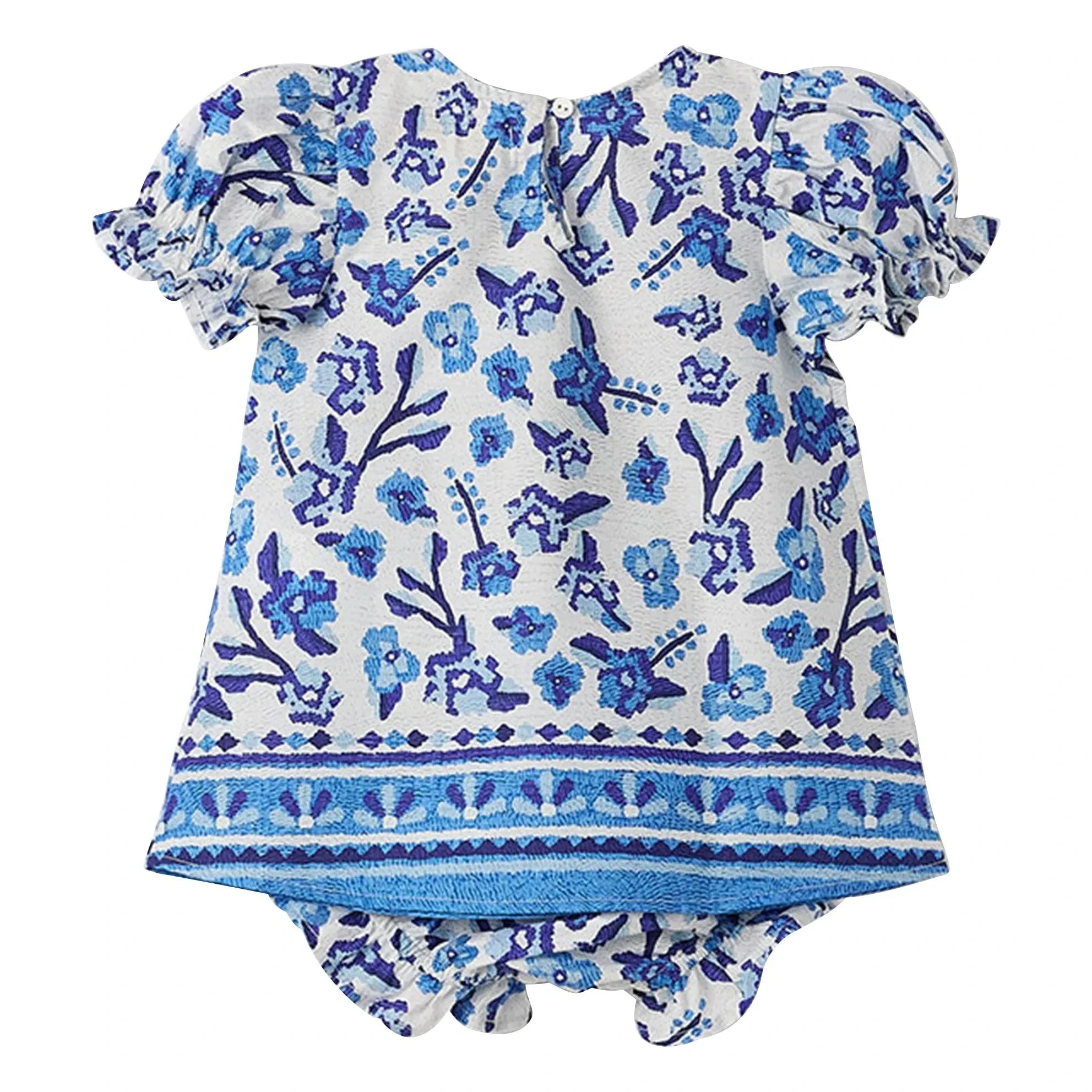 Fabula - Jardin de Fleurs Strampler | Blau