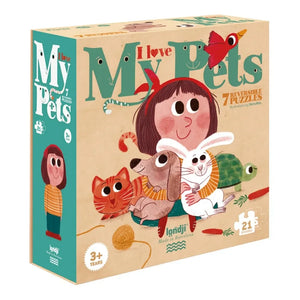 Londji - I Love My Pets Hayvan Yapbozu