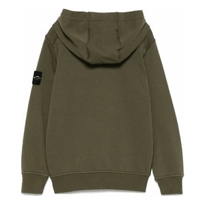 Stone Island - Logo Kapüşonlu Sweatshirt | Haki
