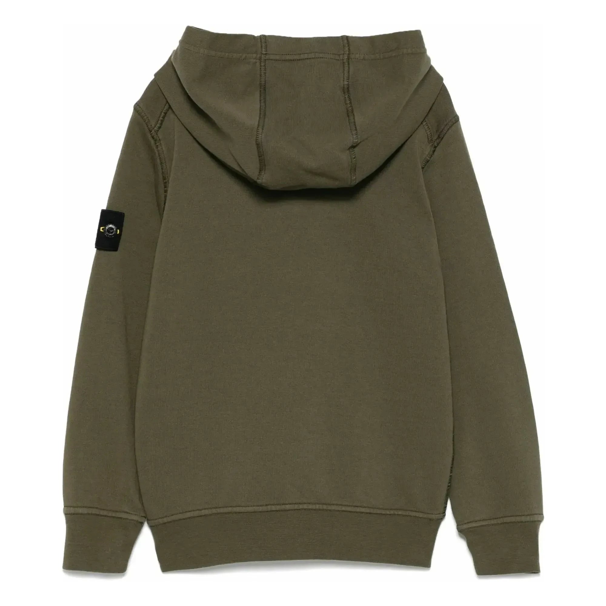 Stone Island - Logo Kapüşonlu Sweatshirt | Haki
