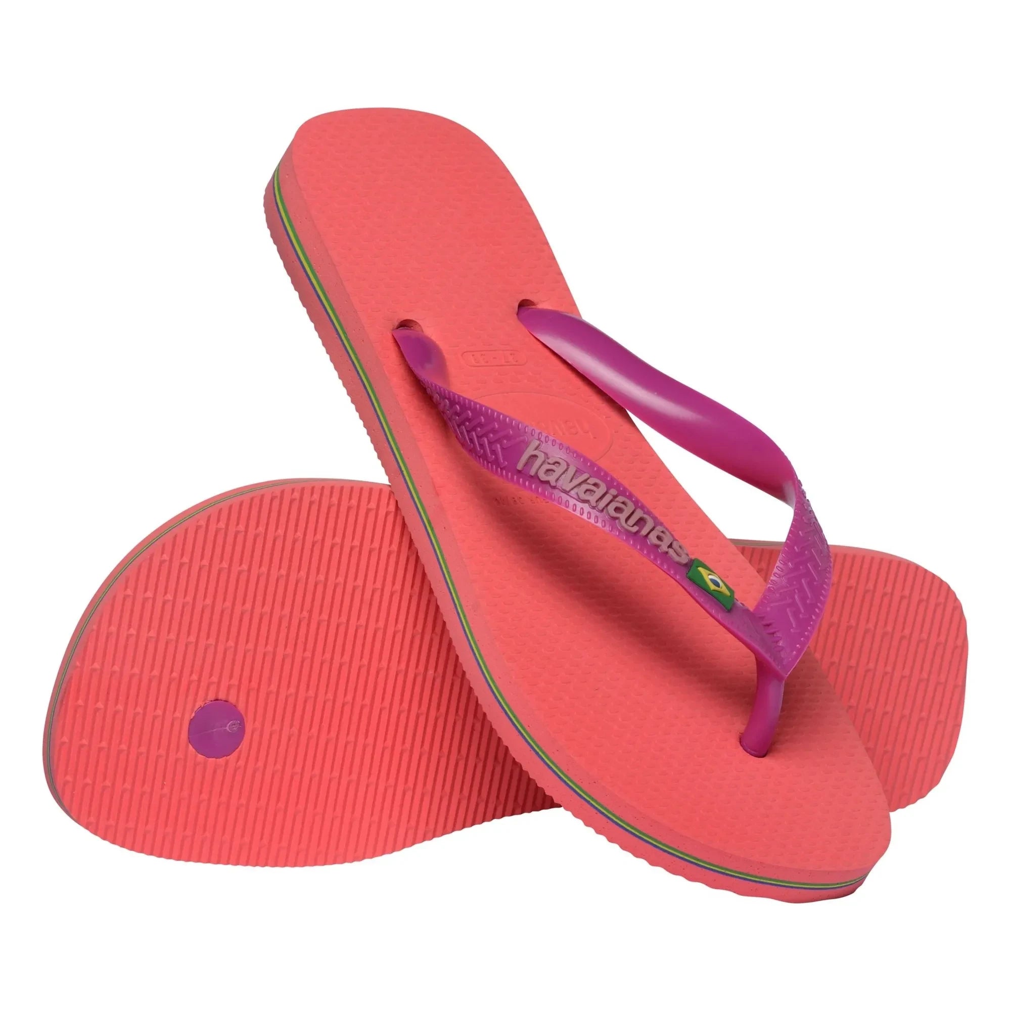 Havaianas - Brasil Logo parmak arası terlik | Mercan