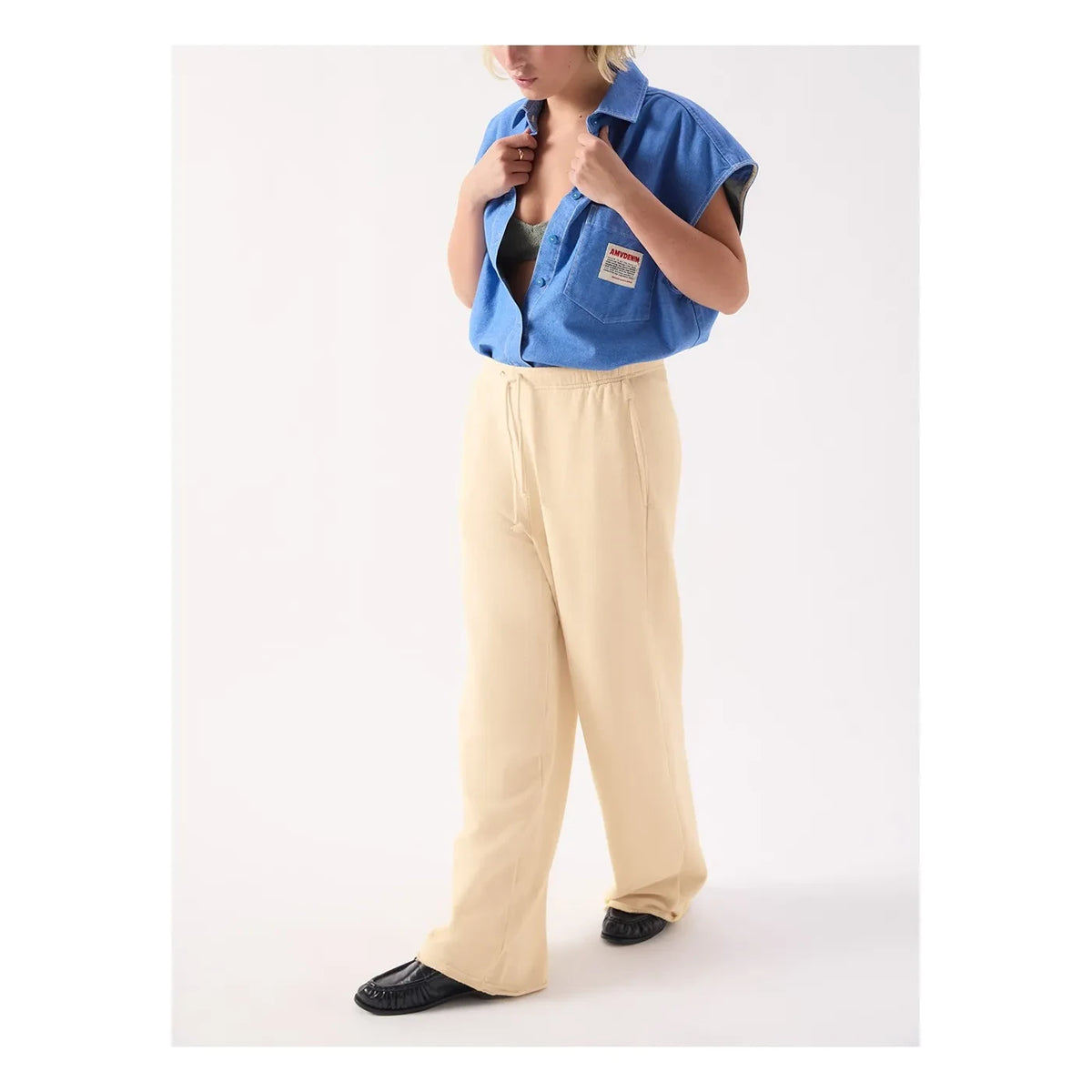 American Vintage - Atubay Pamuklu Jogger Pantolon | Ekru