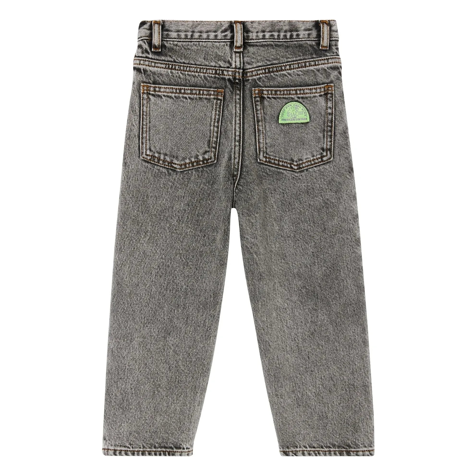 American Vintage - Jean Droit Yopday | Koyu gri denim