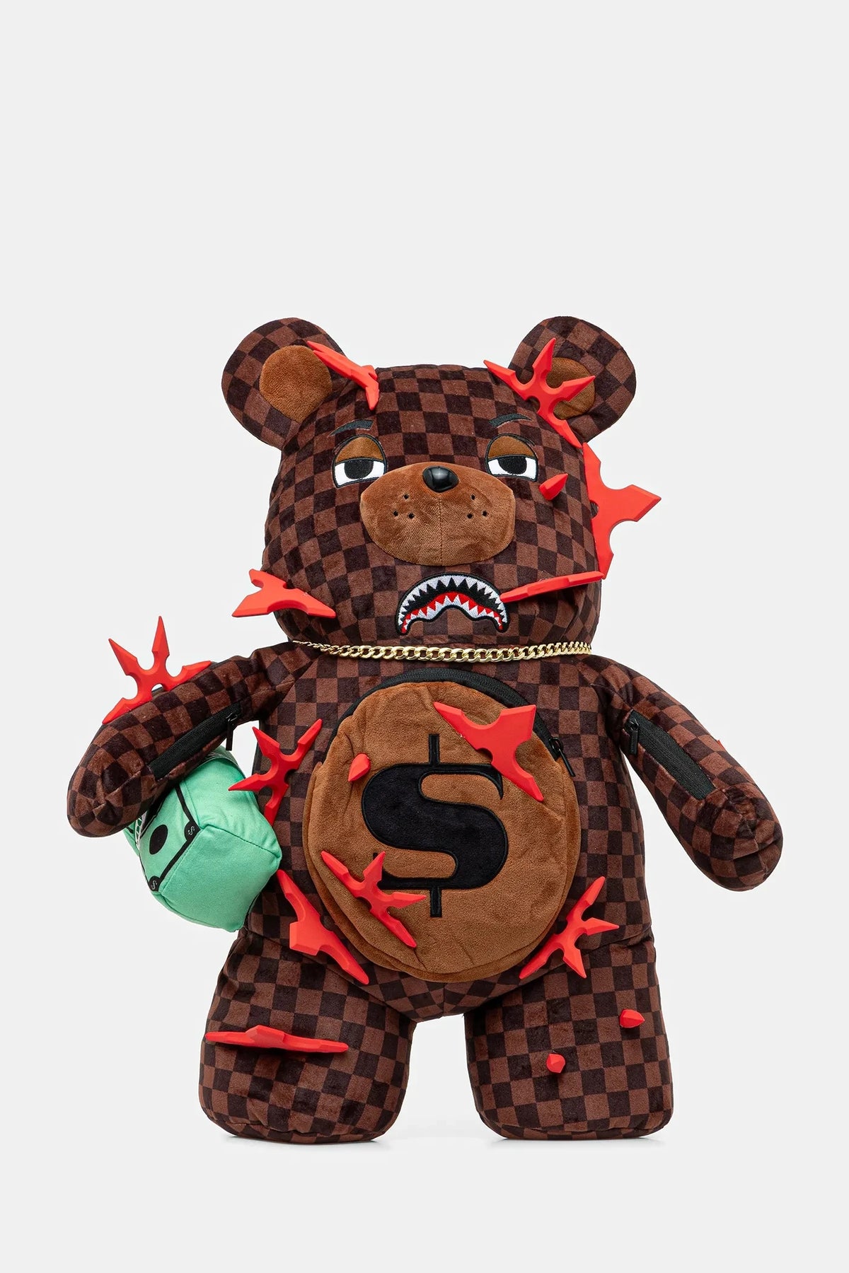 Sprayground - Kahverengi Küçük Boy Desenli Sırt Çantası 910B7109NSZ