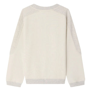 Bonpoint - Leal organik pamuklu sweatshirt | Heather bej