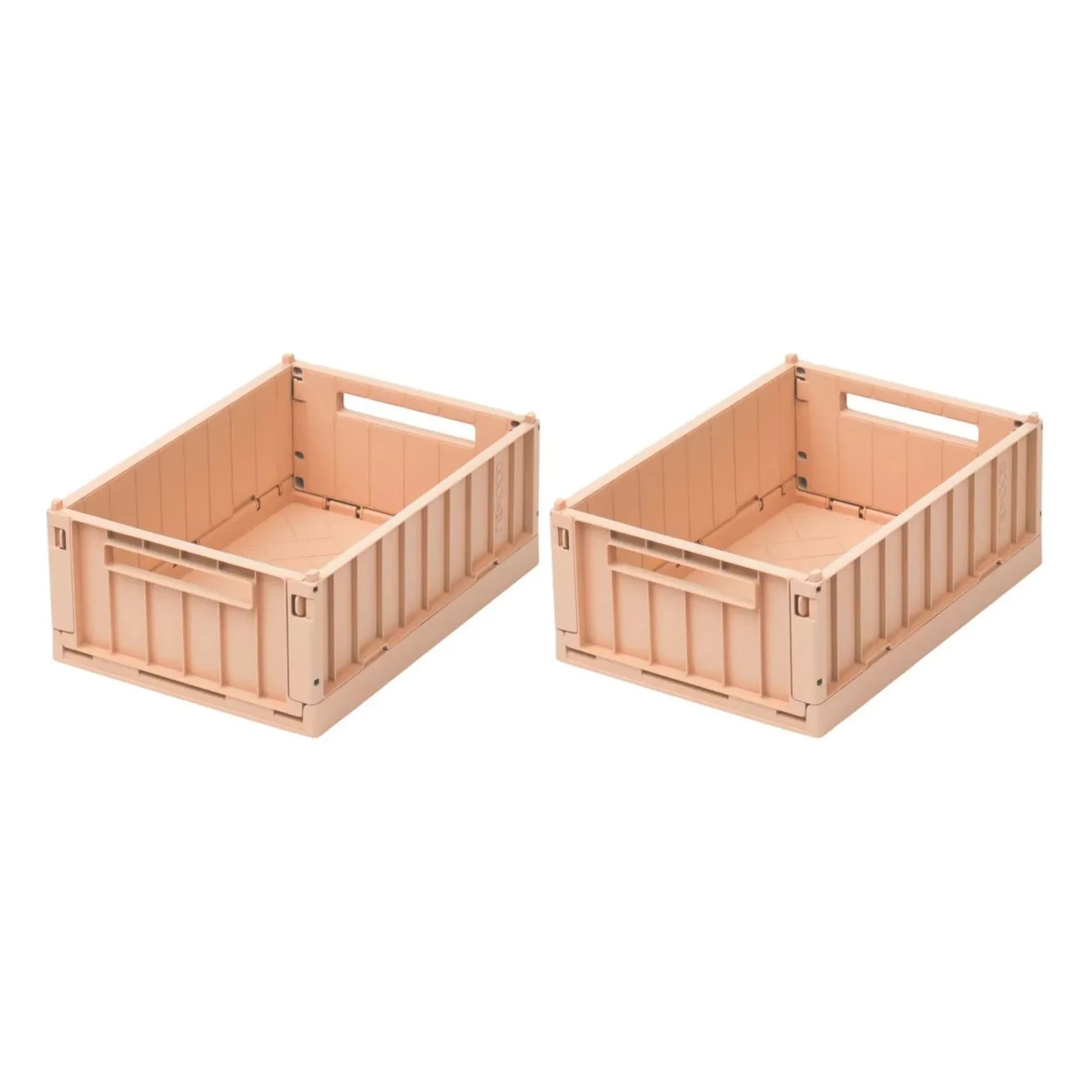 Liewood - Weston Katlanabilir Sepetler - 2'li Set | Tuscany rose