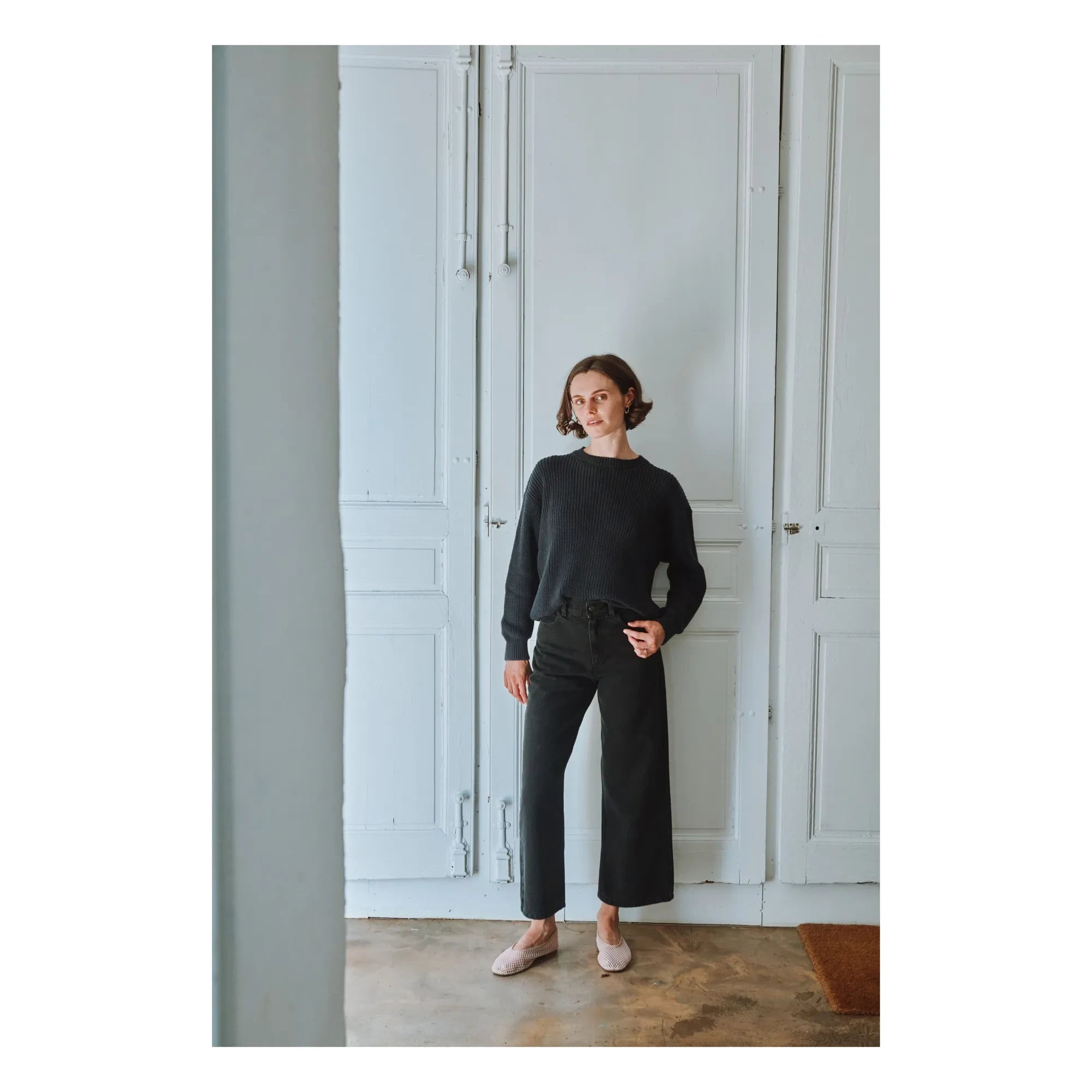 Poudre Organic - Bergenie Denimhose | Schwarz