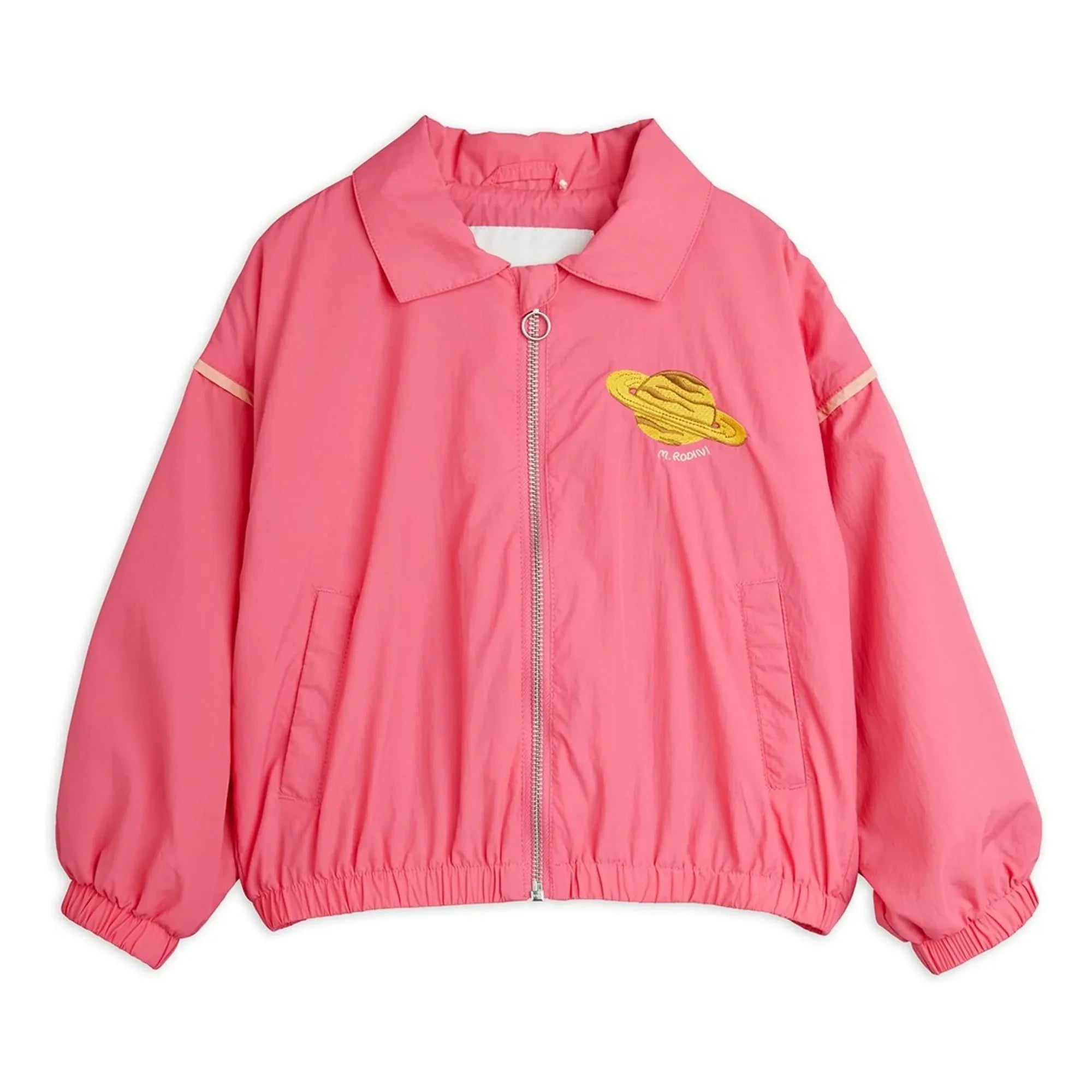 Mini Rodini - Planet Recycelte Faser Bomberjacke | Rosa