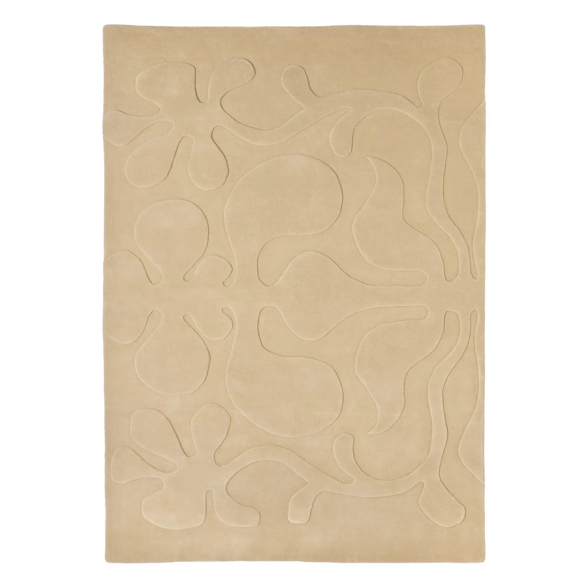 Nanimarquina - Lucia Eames Root Motif Wool Rug | Ivory