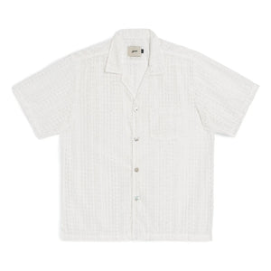 Bather – Gonzo Spitzenhemd | Weiß