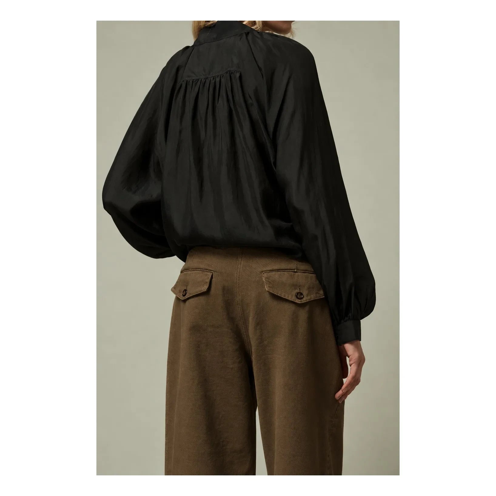 BELLEPIECE - Wells Baumwollhose | Bronze