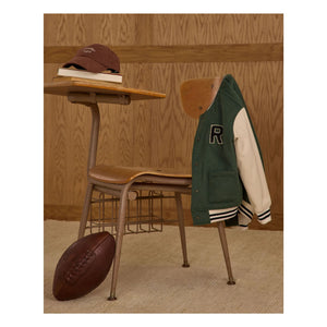 Rylee + Cru - Chaqueta verde de estilo universitario