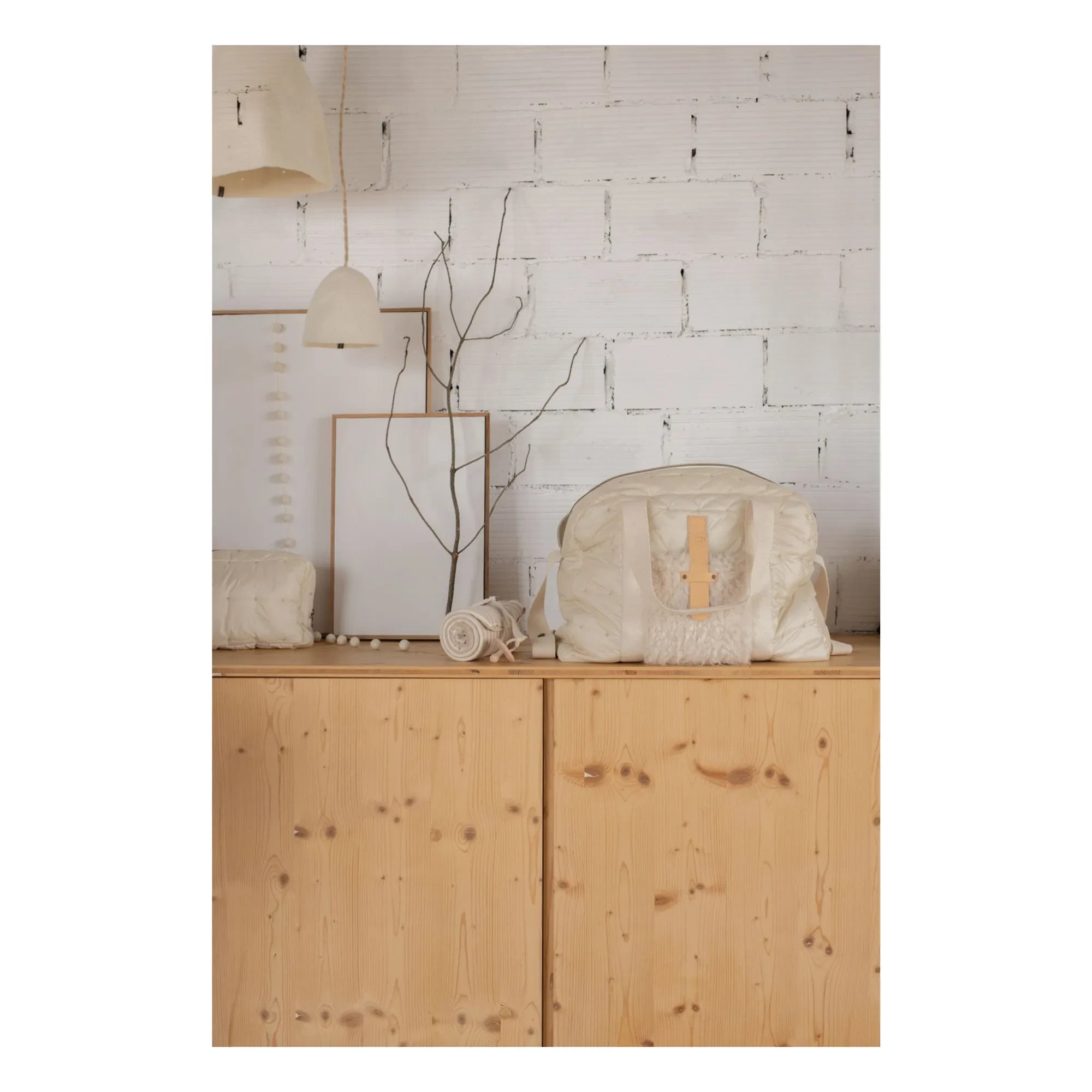1+ in the Family - Iconic Mom Bag | Ecru