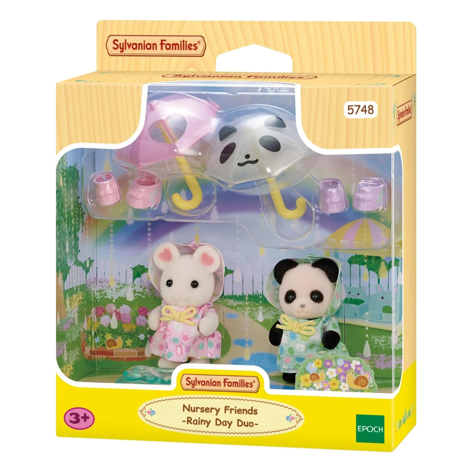 Sylvanian Families - Yağmurluklu Bebek İkili