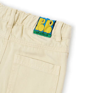 Bobo Choses - Organik Pamuklu Twill Ghost Pantolon | Ekru