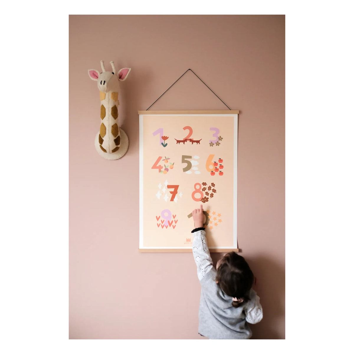 Ma petite vie - Sayılar Eğitici Poster