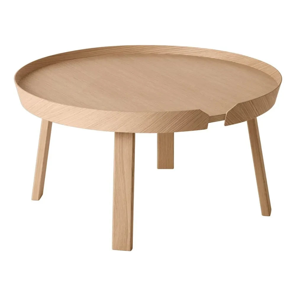 Muuto - Yuvarlak Orta Sehpa | Meşe