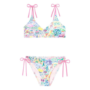 Lison Paris - 2 Parça Mayo Bloom Parc Geri Dönüştürülmüş Lifler | Soluk Pembe