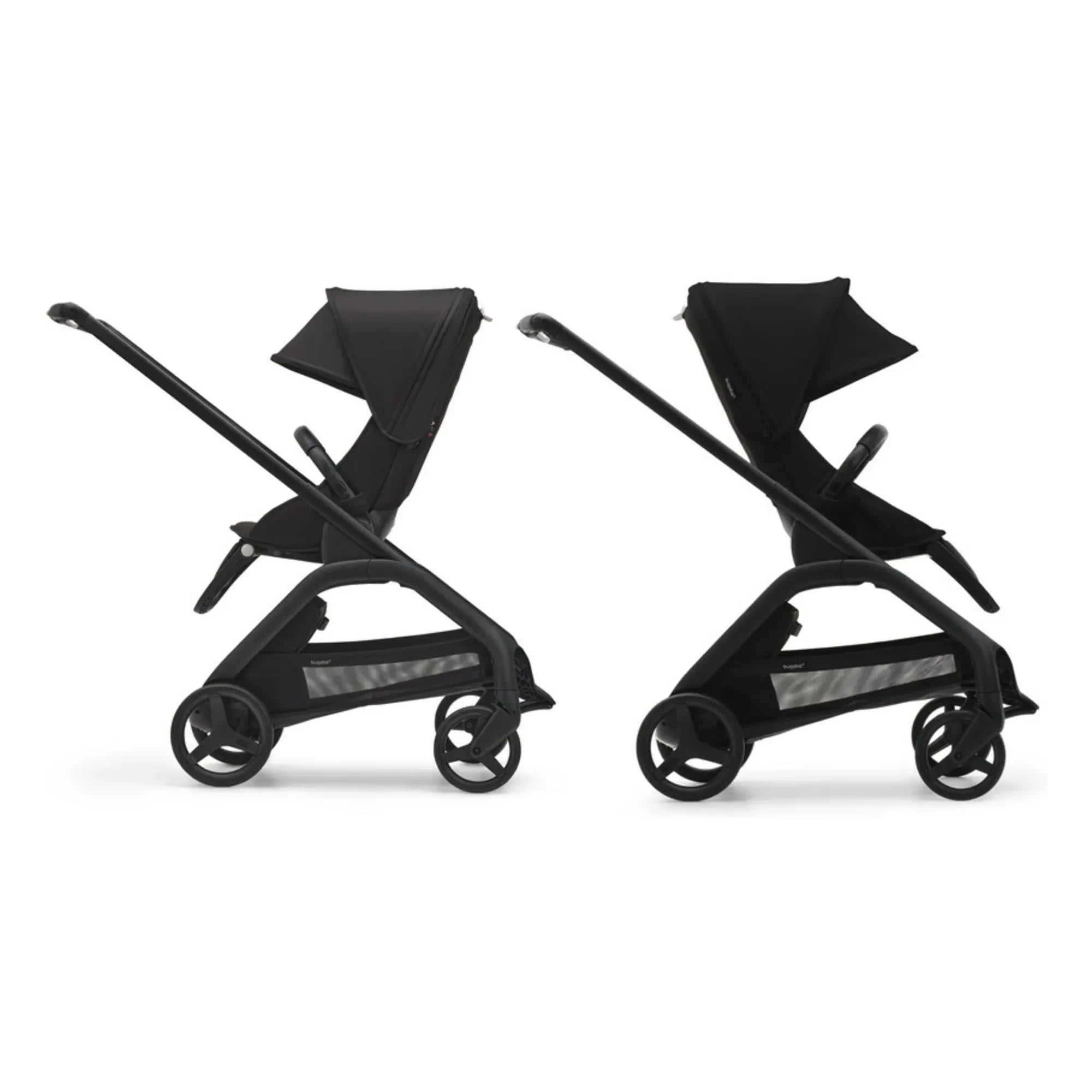 Bugaboo - Bugaboo Dragonfly Şehir Bebek Arabası komple şasi siyah | Taupe kahverengi